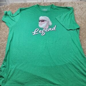 Chive Tees John Daly The Legend Graphic T-Shirt Mens XXL Green Heathered Golf